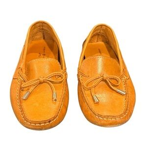 Mercanti Florentini Loafers Womens 7 B Brown Shoes Leather Tasseled Slip On